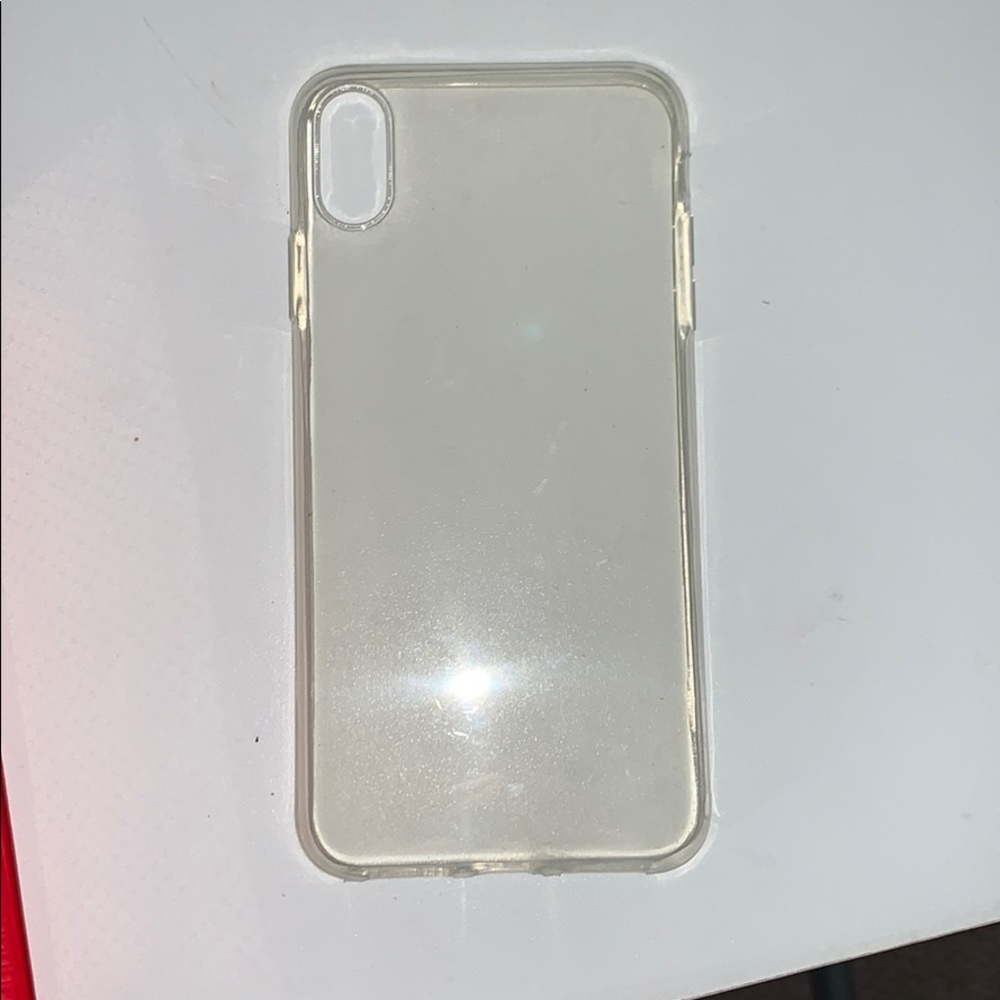 Clear iphone xs max case
